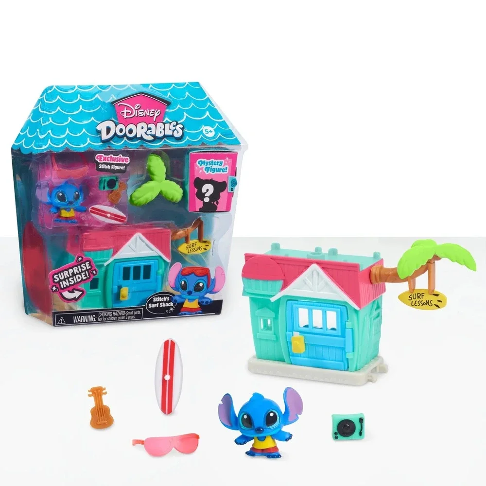 Disney Doorables Stitch's Surf Shack Mini Set Mystery Figure NEW